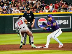 Braves acertou dwelling runs consecutivos em 9º, Diamondbacks em branco