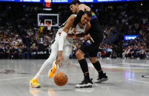 Resumo da NBA: Nuggets quebra sequência de 11 vitórias consecutivas do Spurs na prorrogação