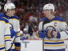 Resumo da NHL: Apesar da derrota, Sabres encerra seca de playoffs recorde da NHL em 14 anos