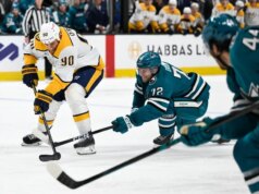 Tyson Jost facilita a vitória importante dos Predators sobre os Sharks