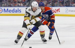 Golden Knights vencem a terceira consecutiva e passam pelos Oilers