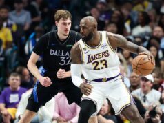 Cooper Flagg faz 45 enquanto Mavs evita machucar o Lakers