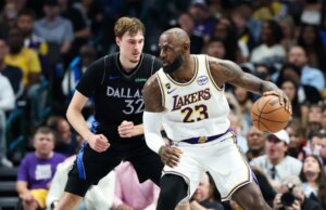 Cooper Flagg faz 45 enquanto Mavs evita machucar o Lakers