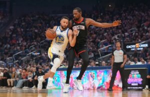 Balde atrasado dos Rockets estraga o retorno de Stephen Curry aos Warriors
