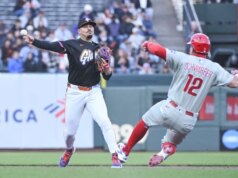 Daniel Susac teve início histórico e Giants derrotou Phillies