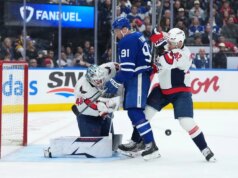 Logan Thompson, Capitals em branco Leafs, mantém esperanças nos playoffs