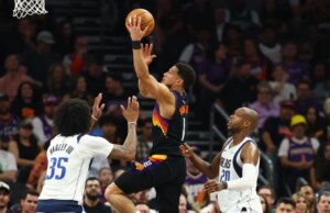 Suns garante a 7ª colocação no Oeste com vitória sobre Mavs