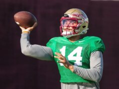 Estado da Flórida nomeia transferência de Auburn Ashton Daniels como QB titular