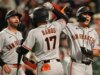 Trio do Giants acumula sete rebatidas extra-base para derrubar O’s