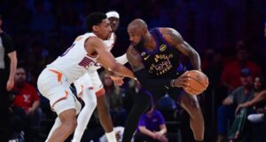 LeBron James atinge 12 mil assistências enquanto Lakers derrota Suns