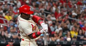 Jordan Walker dos Cardinals exibindo poder antes da revanche contra os Guardians