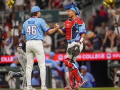 Opção do Braves LHP Dylan Dodd após defesa de três entradas