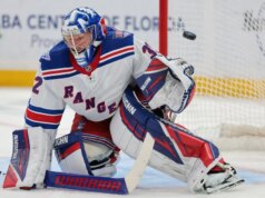 Jonathan Fast perde o último jogo da NHL na vitória dos Panthers sobre o Rangers