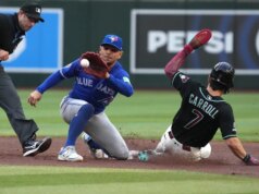 O golpe de Corbin Carroll estende a seqüência de vitórias dos D-backs e a derrapagem de Jays