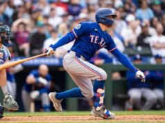 Brandon Nimmo e Rangers miram no atletismo