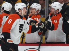Resumo da NHL: Flyers vencem o jogo 1 da série de playoffs estaduais contra Penguins