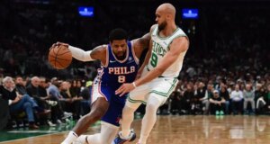 Celtics sobe para a liderança e ultrapassa 76ers na abertura da série