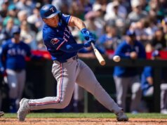 Rangers colocam OF Wyatt Langford (antebraço) na lista de feridos de 10 dias