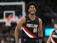 Scoot Henderson estrela como Victor Wembanyama enfermo; Blazers empatam com os Spurs em 1 a 1