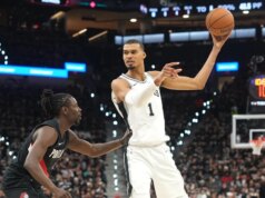 Spurs C Victor Wembanyama (concussão) fora do jogo 3 contra Portland