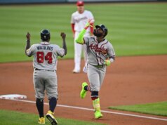 Braves acerta quatro homers para contornar os nacionais