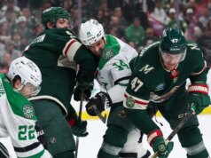 Estrelas assumem a liderança da série por 2-1 e vencem Wild no gol 2OT de Wyatt Johnston