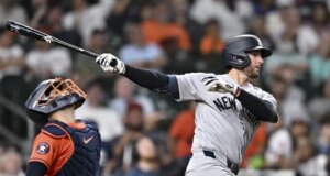 Giancarlo Stanton (panturrilha) dos Yankees é considerado o dia a dia