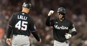 Marlins constrói vantagem inicial e continua aumentando para vencer Giants