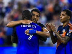 A segunda chave consecutiva de Kevin Denkey ajuda Cincinnati a ser o melhor Pink Bulls