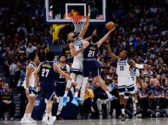 O triplo-duplo de Nikola Jokic estende a série do Nuggets com o Wolves