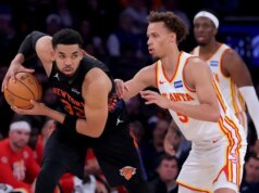 A fisicalidade dos Knicks os ajudou a ultrapassar os Hawks
