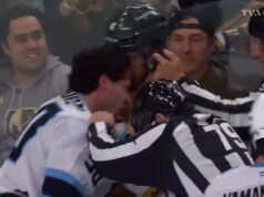 Sean Durzi é salvo por uma alteração para um golpe de tête