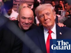 O presidente do UFC, Dana White, diz que a experiência nas filmagens do jantar de imprensa foi “incrível”