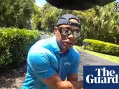 Imagens da câmera corporal mostram o momento em que Tiger Woods é preso por DUI – vídeo