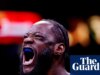 ‘Vamos lá’: Deontay Wilder tem como alvo a luta de Anthony Joshua após derrotar Chisora