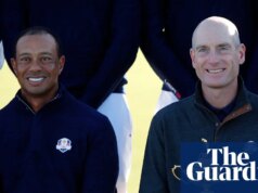 Jim Furyk supostamente liderará a equipe da Ryder Cup dos EUA após a retirada de Tiger Woods