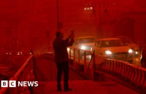 Homem morre em tempestade enquanto poeira do Saara envolve Creta