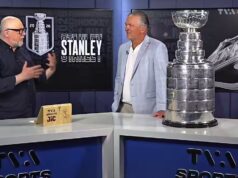 La coupe Stanley nos estúdios da TVA: «C’est vraiment de beaux souvenirs»