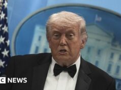 Trump e autoridades são ‘prováveis’ alvos de suspeito de atirar em jantar com a imprensa, acreditam autoridades