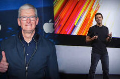 Trump relembra beijo de bunda em homenagem a Tim Apple