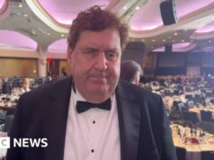 ‘Você simplesmente não sabia’: Gary O’Donoghue descreve confusão e medos no jantar dos correspondentes