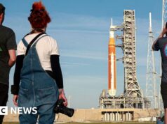 ‘Moonshots’ e produtos – como é estar na Costa Espacial da Flórida antes do lançamento do Artemis