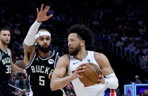 NBA: Cade Cunningham marca duplo-duplo após lesão