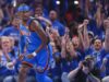 O atual campeão da NBA, Thunder, abre os playoffs com derrota sobre o Suns