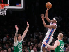 Playoffs da NBA: 76ers derrotam Celtics e empatam na primeira rodada