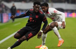 Alphonso Davies, do Canadá, é nomeado para o banco do Bayern após lesão
