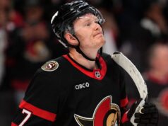 Os rumores de Tkachuk persistirão até que as negociações de extensão com os senadores comecem