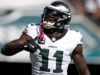 Relatório: Patriots em negociação pelo recebedor dos Eagles, AJ Brown