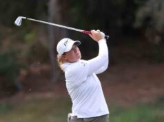 Lauren Coughlin lidera por cinco no Aramco Championship do LPGA Tour