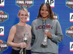 Sarah Sturdy, da UConn, eleita Jogadora do Ano da NCAA feminina da AP